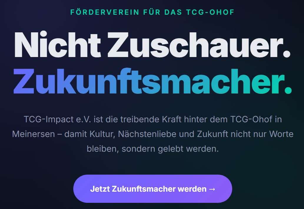 Weltveränderung mit TCG-Impact – von Anfang an 1 Clipboard – TCG-Ohof